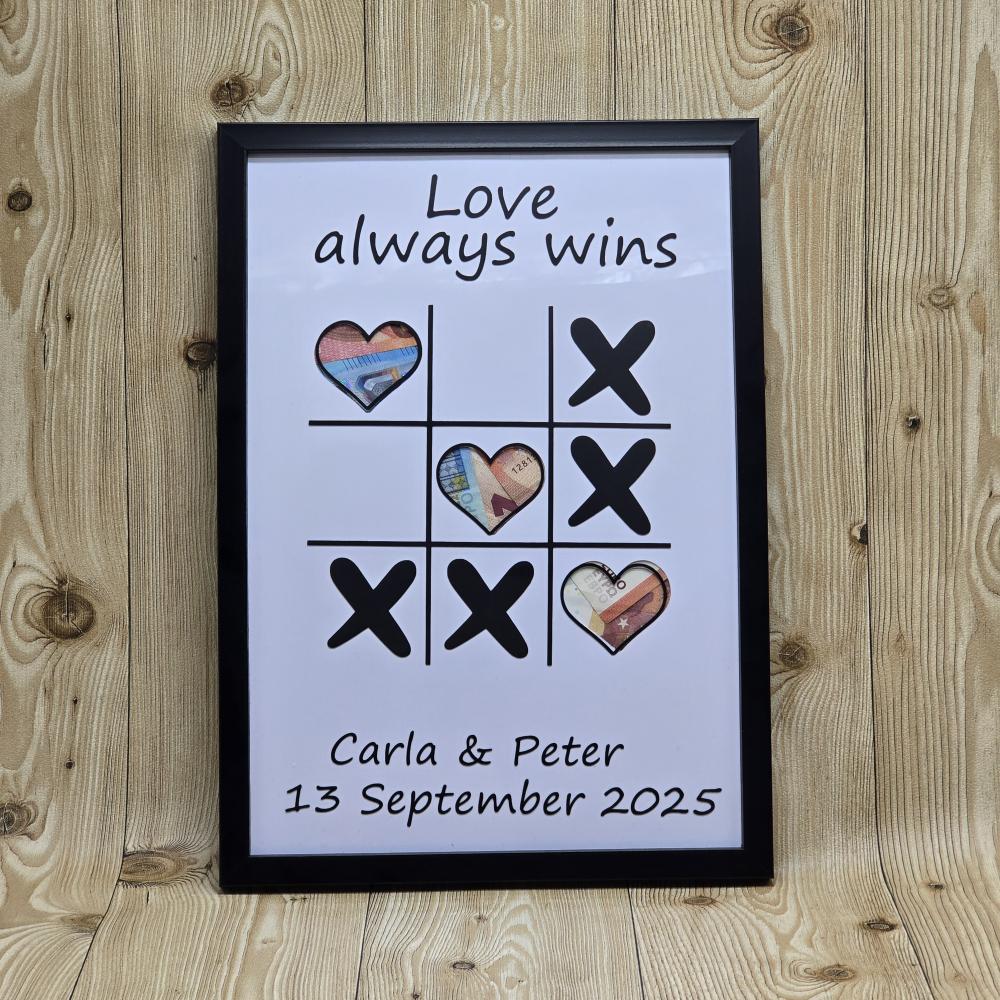 Lijst – Huwelijkscadeau – Love Always Wins