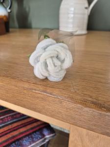 Handgemaakte Roos van Pijpenragers