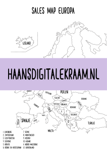 Salesmap Europa A4